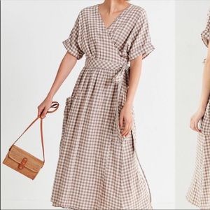 Urban Outfitters Gabrielle Wrap Dress XS